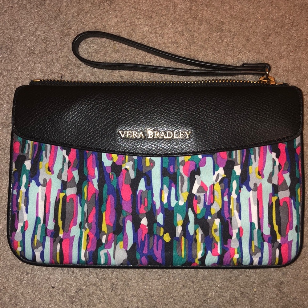Colorful Vera Bradley Wristlet, Used Once!